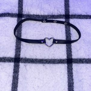 Heart Choker Necklace